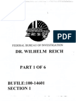 FBI Declassified Wilhelm Reich Files
