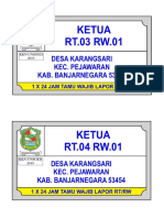 RW 1 RT 3 Dan 4 PDF