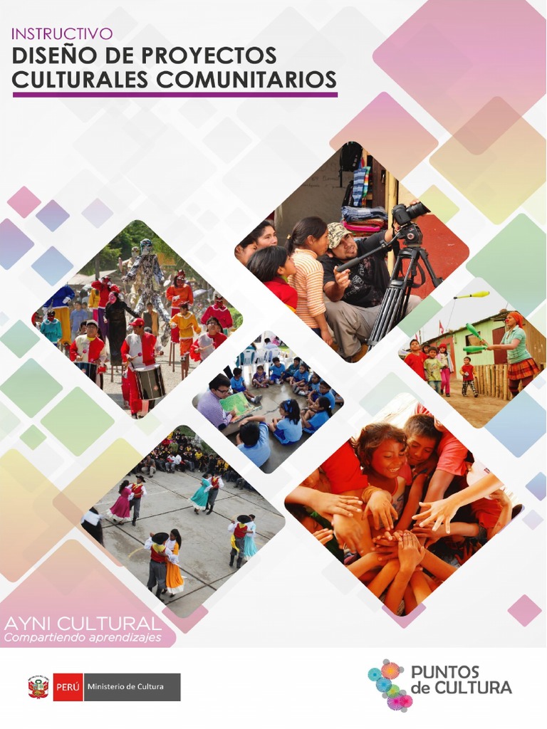 Instructivo para El Diseño de Un Proyecto Cultural Comunitario L | PDF ...