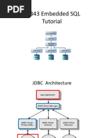 CS343 Embedded SQL Tutorial