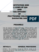 PCDS SSG Constitution