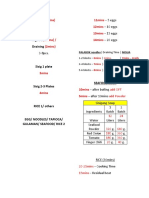 Togue 1: (5mins) 11mins 12mins 13mins 14mins