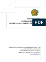 Pedoman Teknis Penulisan TA Ubhara Jaya 2017 Versi Ringkasan TIF