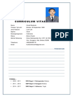 Curriculum Vitae: Formal