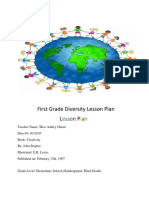 First Grade Diversity Lesson Plan