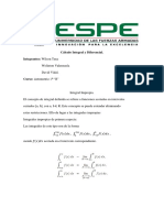 Calculo de Integrales Definidas Imtegrales Impropias