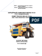 BELAZ 75131 Parts Manual 2017