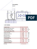 Perhitungan Tumpuan Plat dan Angkur