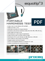 Portable Hardness Tester: ... More Than 50 Years of Know-How You Can Measure!