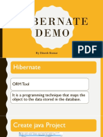 Hibernate Demo With XML