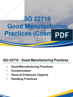 ISO 22716 Good Manufacturing Practices (Cosmetics)