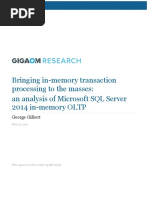 Bringing In-Memory Transaction Processing To The Masses: An Analysis of Microsoft SQL Server 2014 In-Memory OLTP