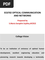 Ec6702 Optical Communication and Networks