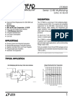 Features Descriptio: LTC8043 Serial 12-Bit Multiplying DAC in SO-8