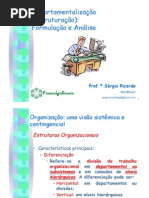 Aula 6 - Departamentalização[1]