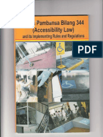 Batas Pambansa Bilang 344 (Accessibility Law) and Its Implementing Rules and Regulations - Department of Public Works and Highways PDF