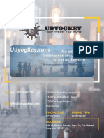 Udyogkey Flyer