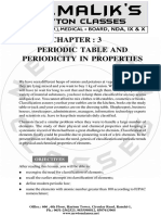 3. Periodic Table and Periodicity in Properties