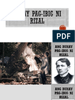 Buhay Pag-Ibig Ni Rizal