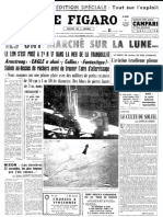 Lune : Le Figaro 21-22/07/1969