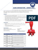 Hydrocyclone Sand Separators - Series 5000: Features
