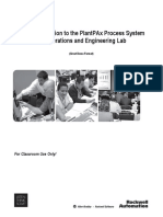 L17 - Introduction To The Plantpax Process System For Operations and Engineering Lab