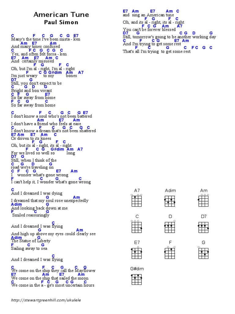 American Tune | PDF