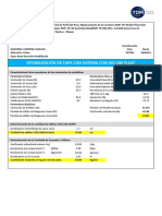 Memoria de Cálculo de Cantidad de Aditivo CON-AID Por m2. Cantera Cascajo PDF