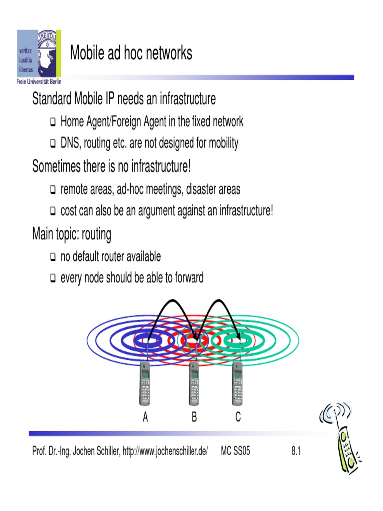 Mobile Ad Hoc Network Routing Challenges | PDF | Routing | Computer Network