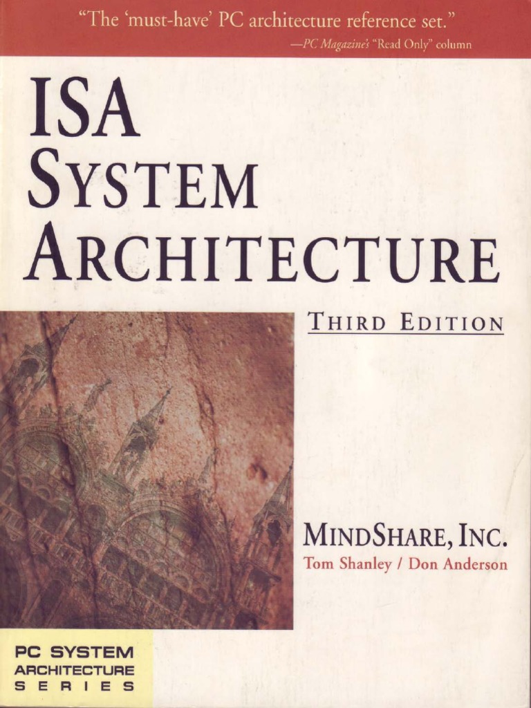 Isa System Architecture 3rd Edition Tom Shanley And Don Anderson