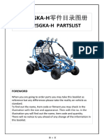 Parts List-Go Kart DF125GKA-H (2015)