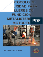 Protocolo de seguridad para talleres metalúrgicos