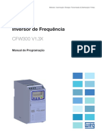 Motores I Automação I Energia I Transmissão & Distribuição I Tintas - Inversor de Frequência CFW300 V1.3X Manual de Programação