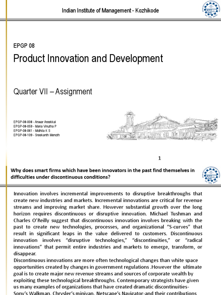 Product Innovation | PDF | New Product Development | Innovation