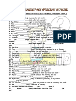 Mixed Simple Verb Tense