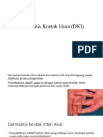 Dermatitis Kontak Iritan (DKI)