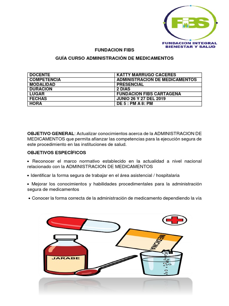 Administracion de Medicamentos | PDF | Medicamentos con receta ...