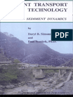 Sediment Transport Technology by Daryl B Simons Fuat Şenturk