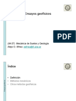 Ensayos geofísicos: métodos para estudiar el terreno