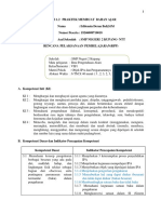 Tugas 1.1 Praktek Membuat RPP