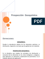 Prospección Geoquímica