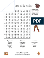 These Us Minotaur Word Search