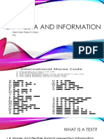 Text Media and Information 2.1