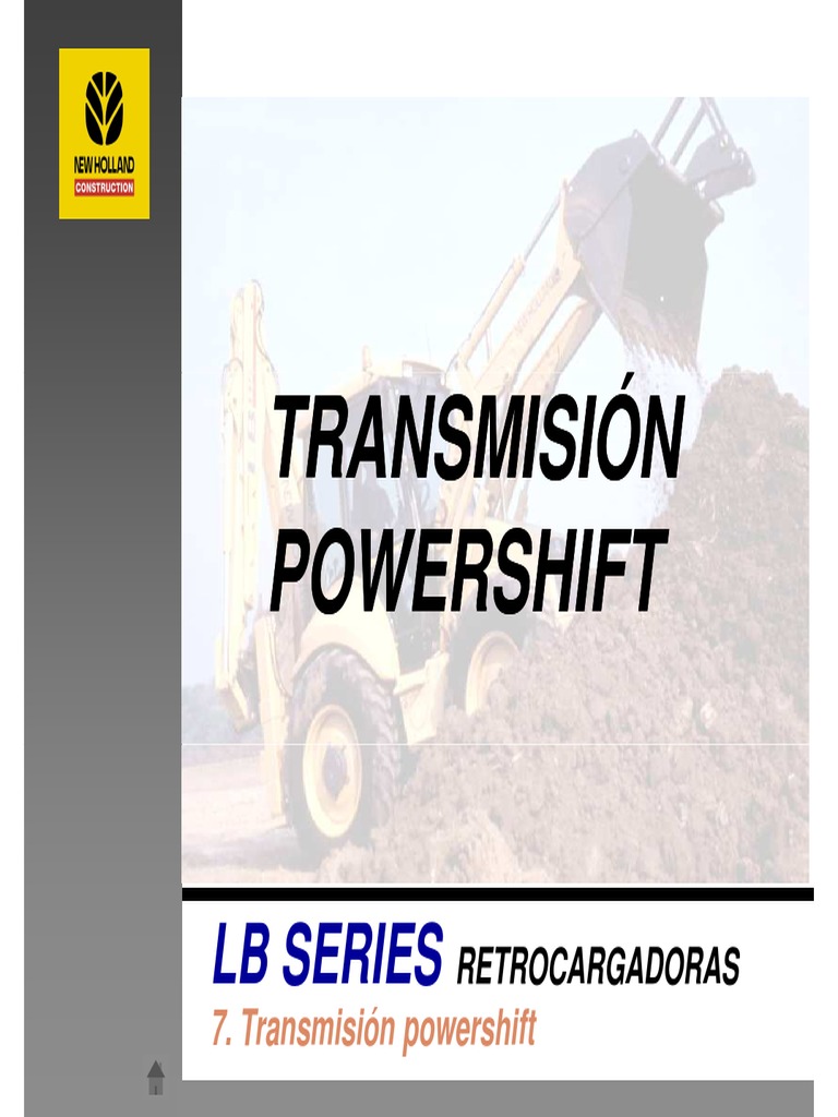 Manual de Transmisión Powershift | PDF | Embrague | Tracción en las ...