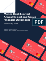 Monzo Annual Report 2019