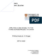 Research Papers in Management Studies: R Morimoto & C Hope