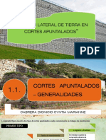 Diapositivas Presión Lateral de Tierra en Cortes Apuntalados