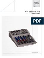 PV6 USB Mixer Manual