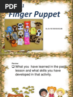 Aralin 1 Finger Puppets by Sir Rei Marasigan