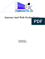 Internet and Web Technologies by Rahul Ranjan 39d4b9